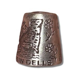 Wisconsin Dells Engraved Thimble